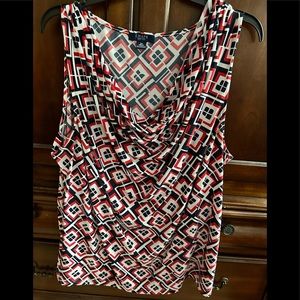Chaps sleeveless blouse EUC